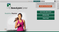 Desktop Screenshot of centerforboneandjointhealth.org